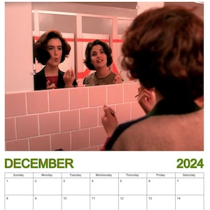Twin Peaks | Calendrier mural académique |  Version 2024-25