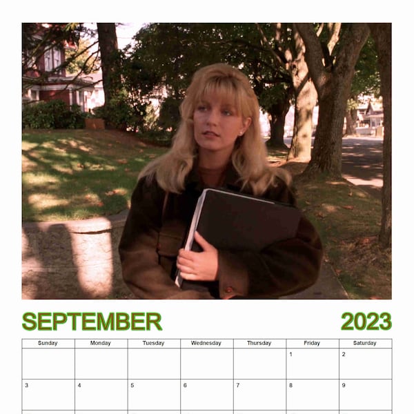 Twin Peaks 2023 Calendar Etsy