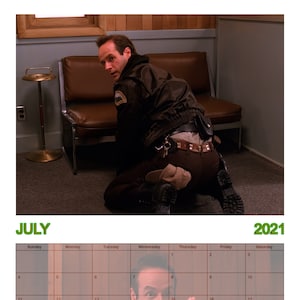 Hunks Of Twin Peaks A4 Wall Calendar 2020 2021 Versions Etsy