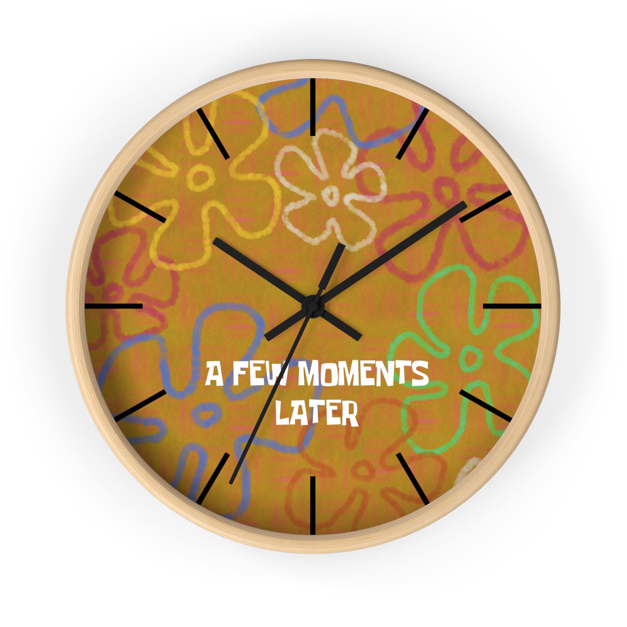 Spongebob wall clock - Etsy 日本