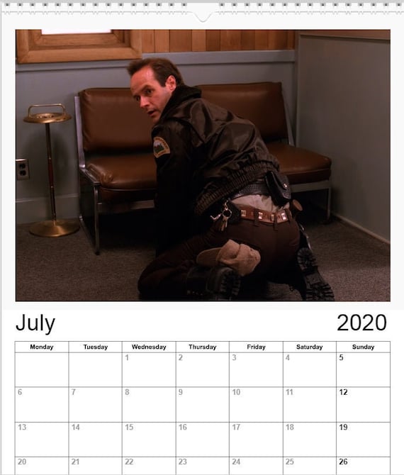 twin peaks 2021 calendar Hunks Of Twin Peaks A4 Wall Calendar 2020 2021 Versions Etsy twin peaks 2021 calendar