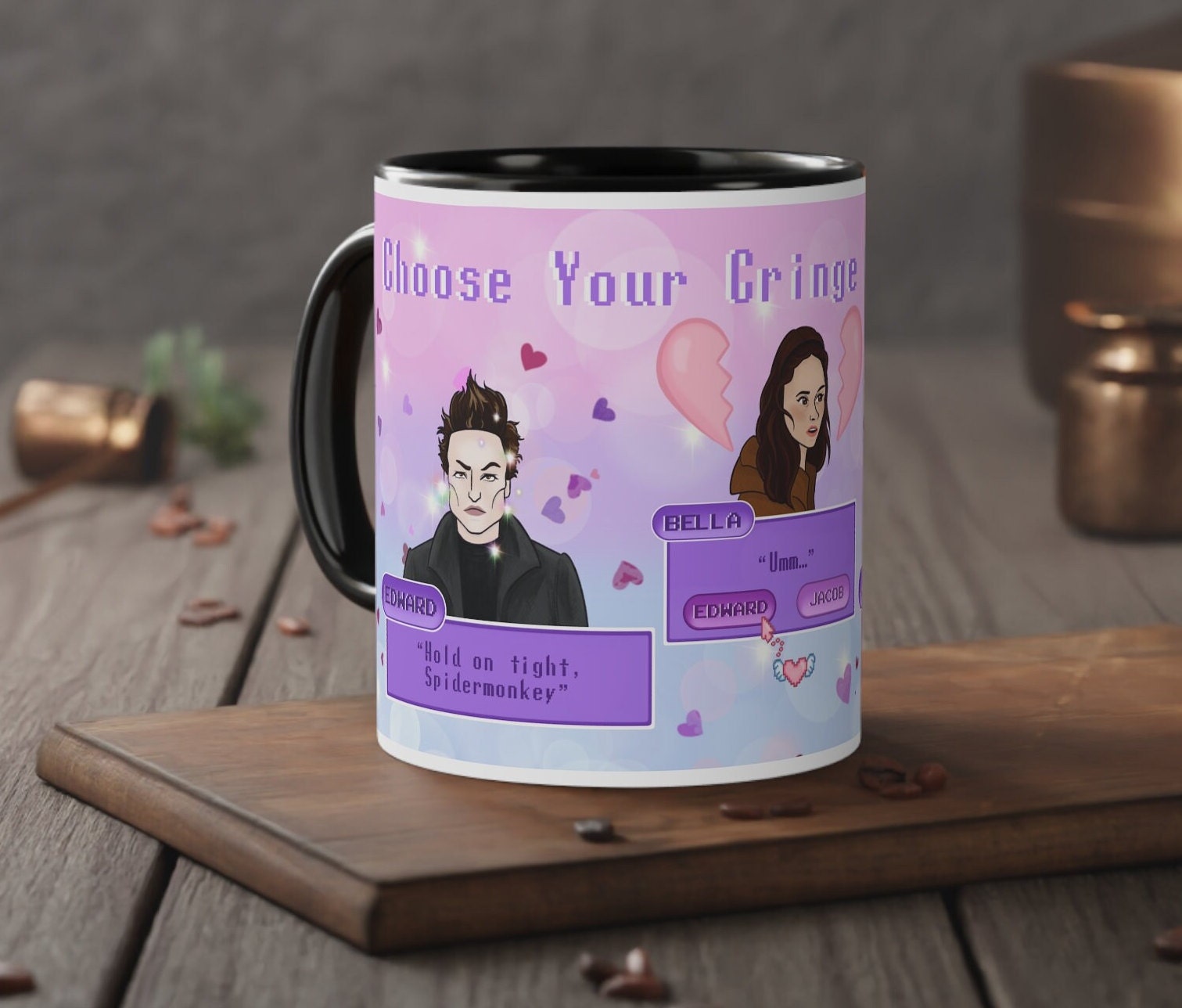 Twilight Dating Simulation Mug