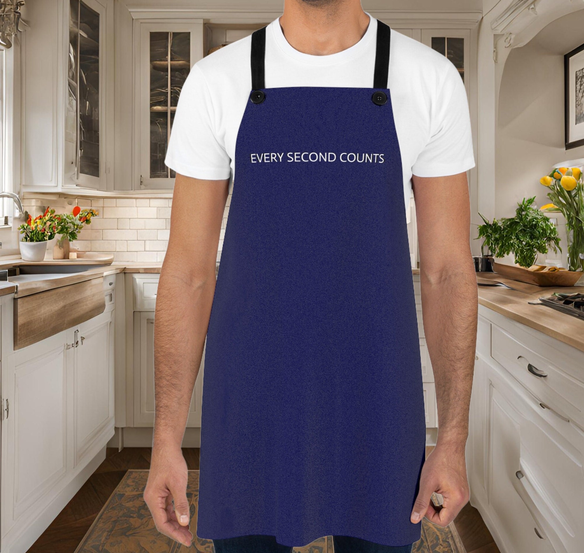 Lustige Kochschürze Mit Katzendesign – Verstellbar, Große Tasche, Aus Polyester, Für Frauen Und Männer
