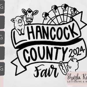 Custom County Livestock Fair png | fair  SVG | Digital Download | Show animal SVG | Cricut | small town svg |Glowforge | Livestock svg | cow
