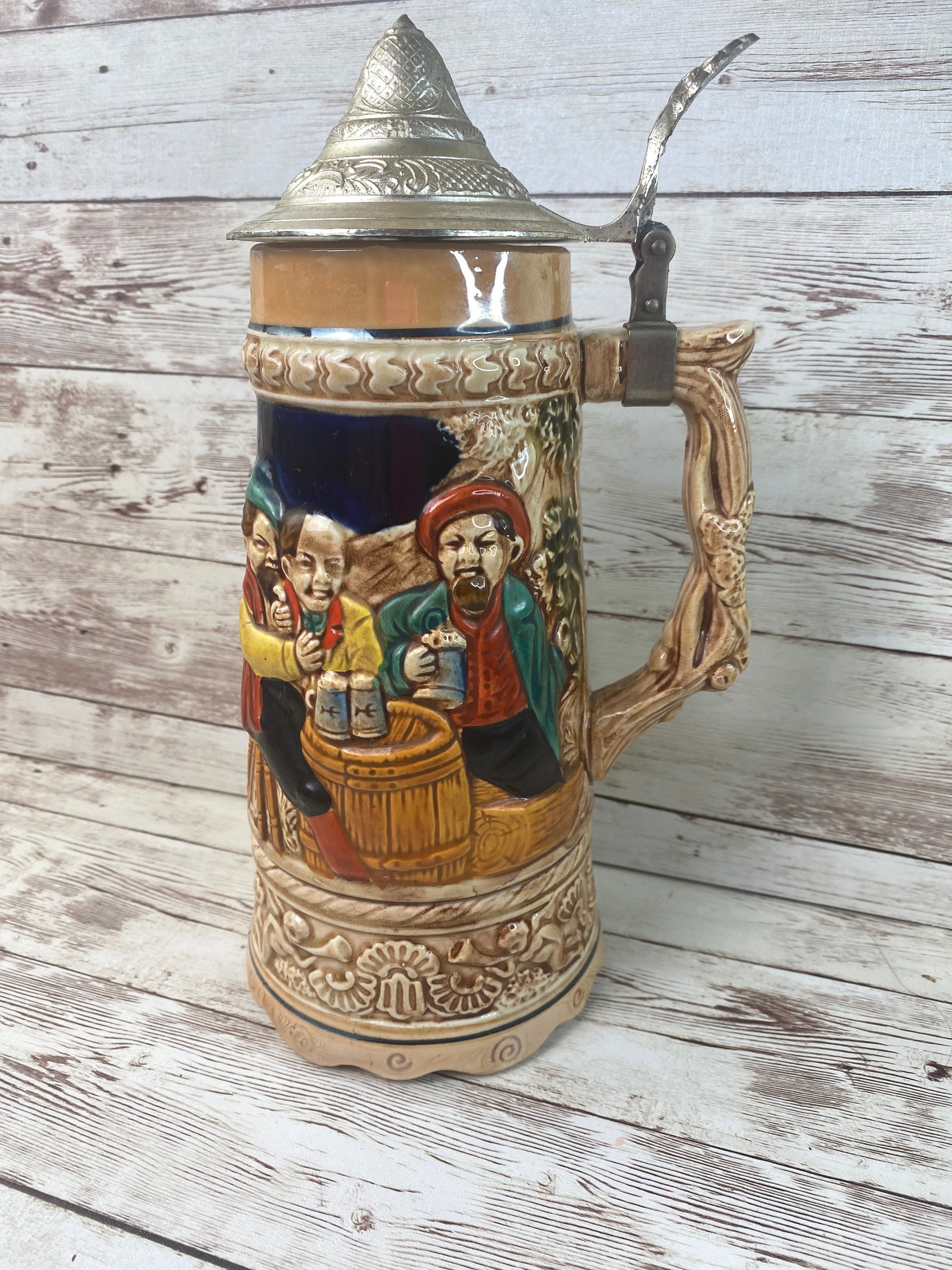 Apco Beer Steins Music Box Made in Japan/mug/gift for Etsy