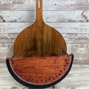 Vintage wooden hand made watermelon theme magazine book holder/gift/ organizer/home decor