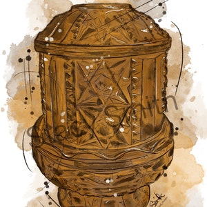 Fairy Lamp Indiana Glass - DIGITAL DOWNLOAD