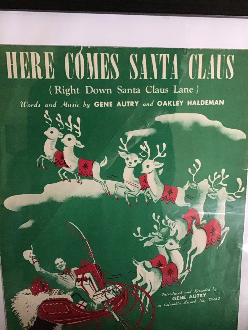 Gene Autry Here Comes Santa Claus