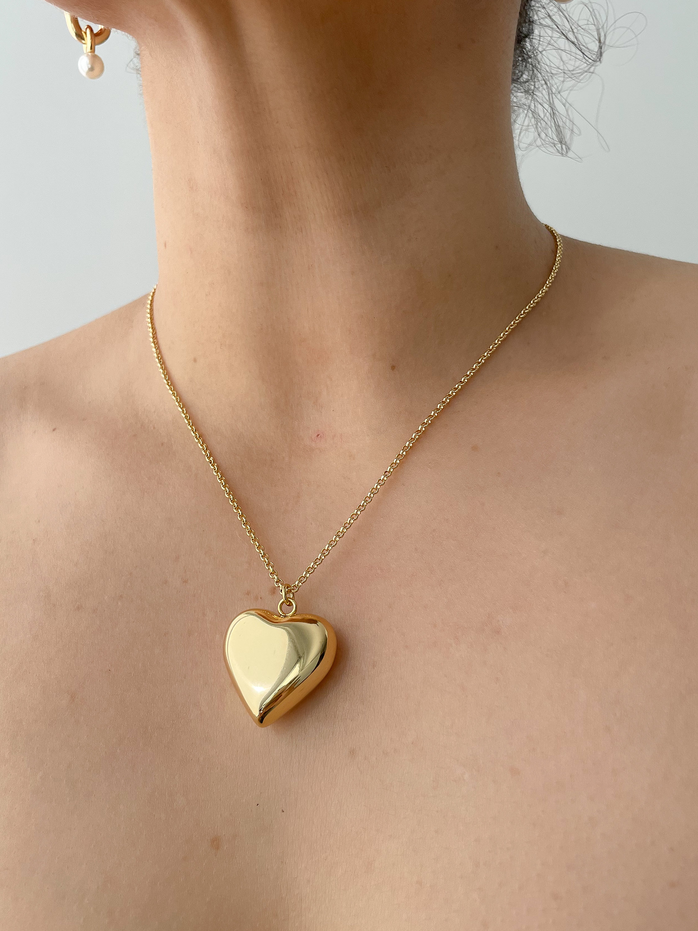 Coeur de Plumes Necklace