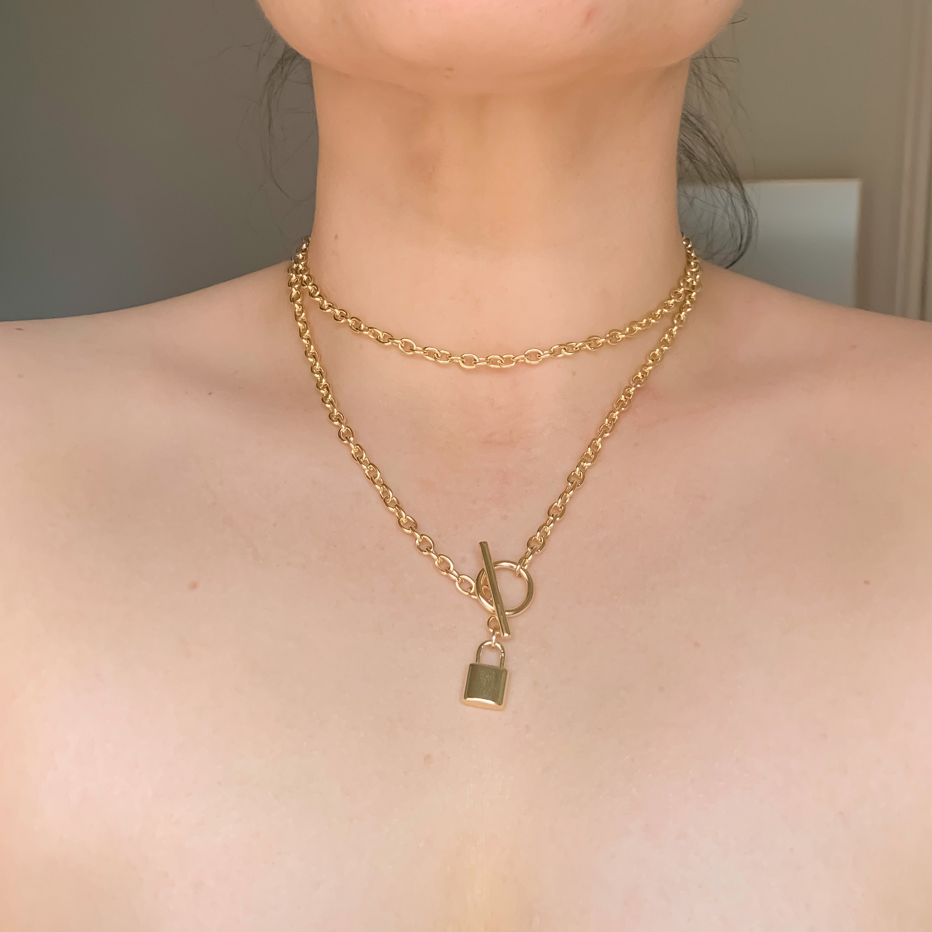 OvalLinkTBarChainNecklace4-
