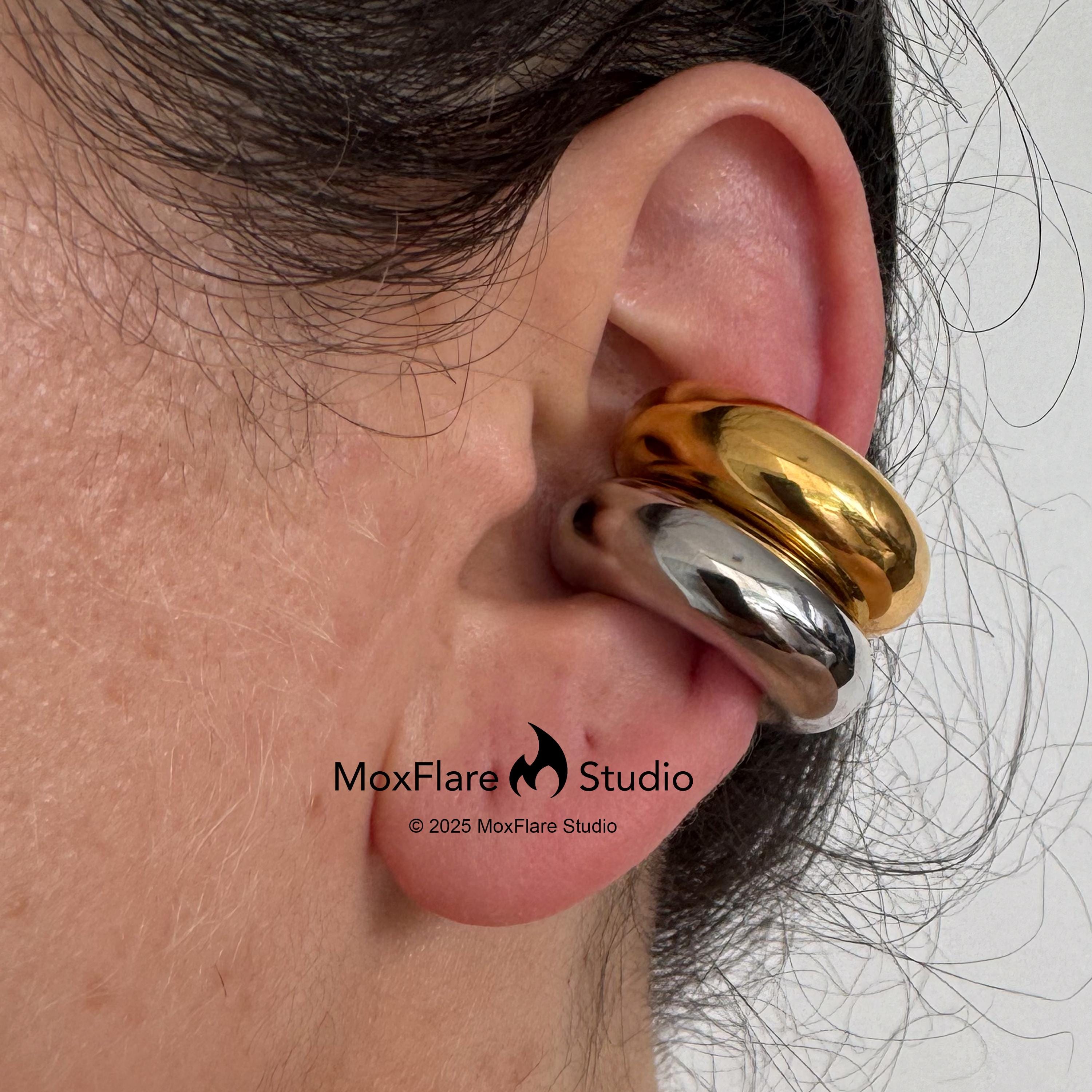 アクセサリー Scat Rose\" hoop pierce earcuff Rose