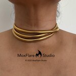 Gold Statement Necklace