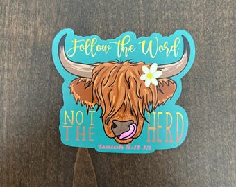 Follow the Word Christian Magnet