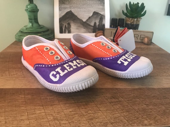 custom clemson shoes