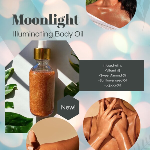 Moonlight Illuminating Shimmer Body Oil 4oz