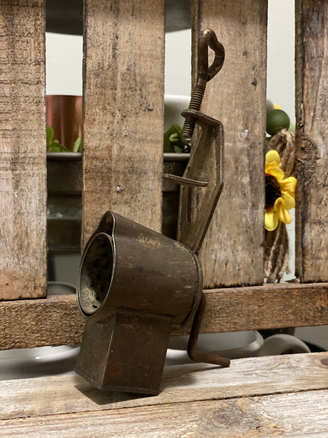 Antique Nutmeg Grinder Etsy