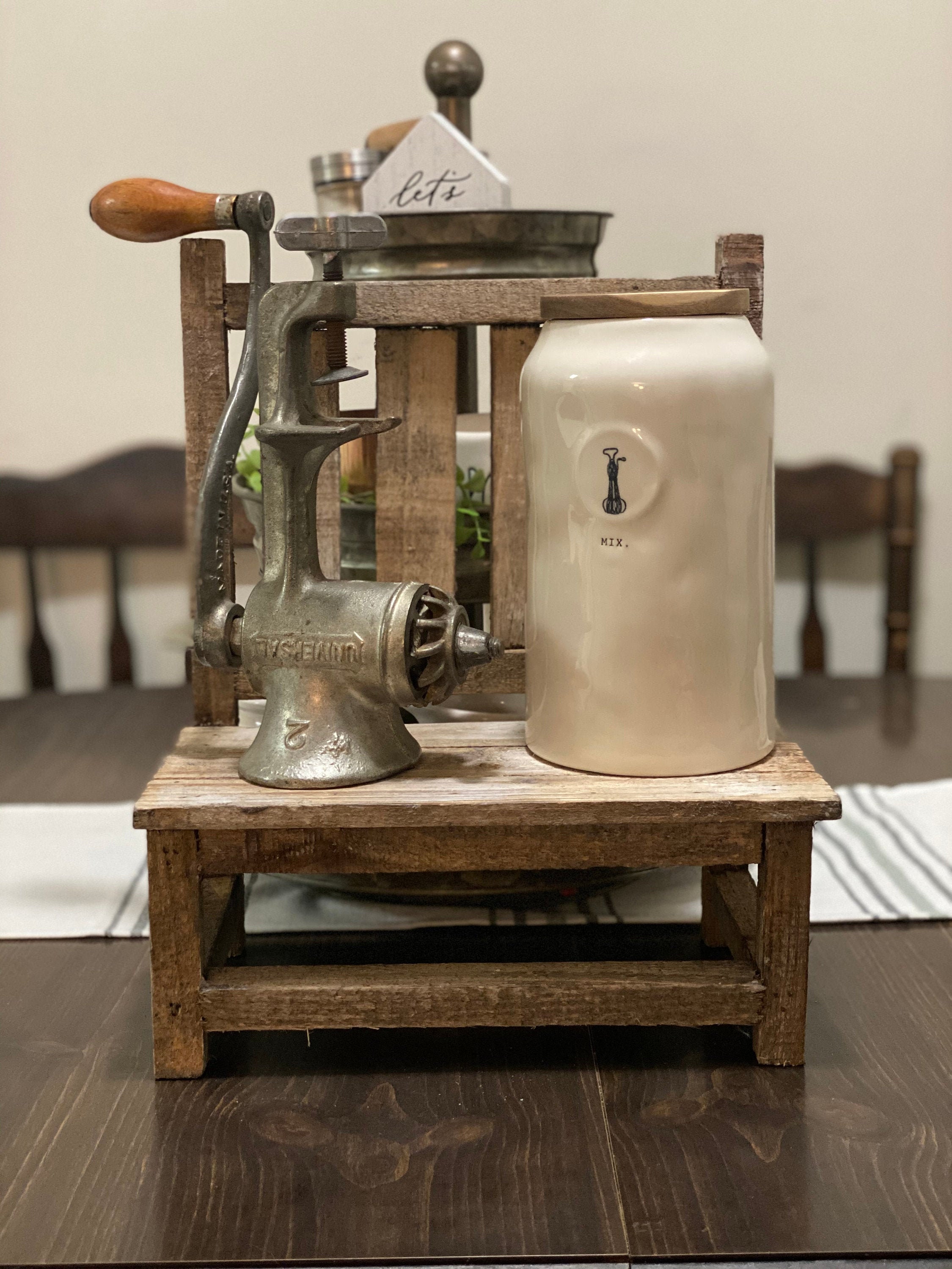 Antique Universal NO 2 meat grinder Etsy