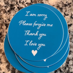 Ho'oponopono Prayer sticker