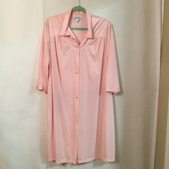 Vanity Fair Vintage Robe, Baby Pink Gem