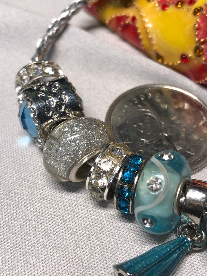 Pandora Like Charm Bracelet. WOW What a Beauty Princess Etsy