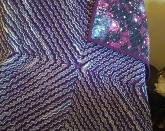Custom Faux Chenille Baby Quilt