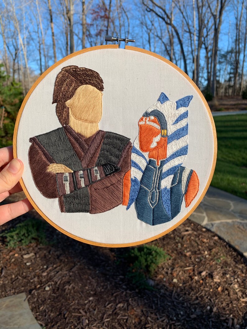 Snips SW Skyguy Snips Embroidery Pattern PDF Embroidery Pattern Star Wars Inspired Embroidery Pattern Snips and Skyguy The Clone Wars