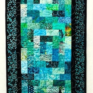 All Cut Up Charm Square Table Runner Pattern PDF file