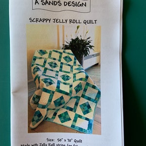 Scrappy Jelly Roll Pattern - printed version