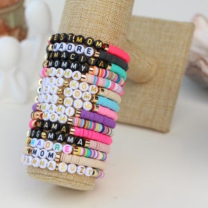 Bracelet For Mom | Gift for Mom | Mama Gift | Beaded Bracelet | Heishi Bracelet