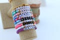 Heishi Bracelet | Personalized Name Bracelet | Custom Name Beaded Bracelet | Gift for Her | Clay Bead Bracelet product logo