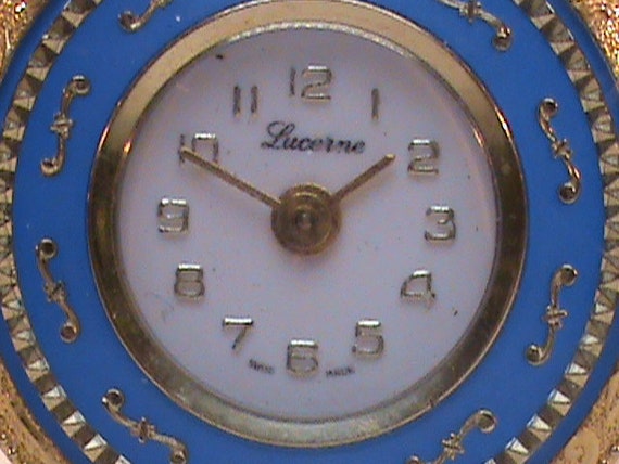 Vintage LUCERNE reloj de para mujer suizo hecho para - Etsy España
