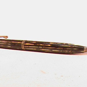 Vintage EVERSHARP Working Black And Gold Mechanical Pencil 1/10 14K YGF