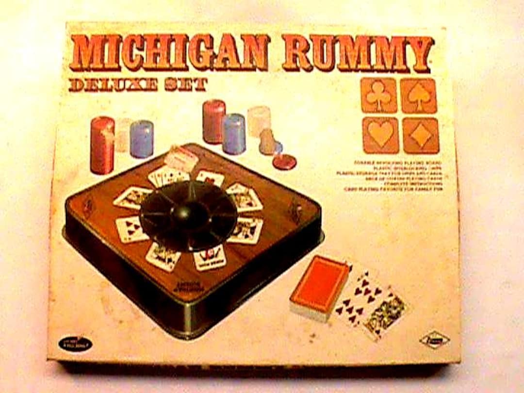 Michigan Rummy Variations Vintage 1973 E.S. LOWE Michigan Rummy Game - Etsy