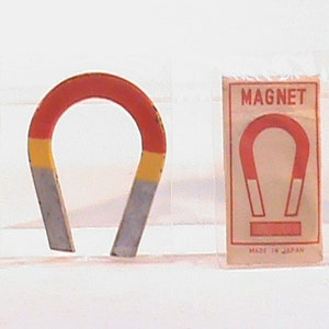 2-Vintage Dime Store Novelty Carnival Magnet Toys Made In Japan