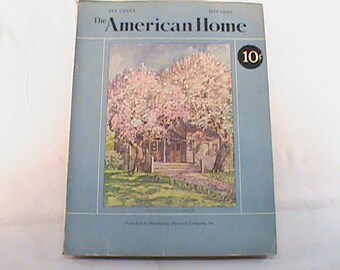 Vintage AMERICAN HOME Magazine May 1930