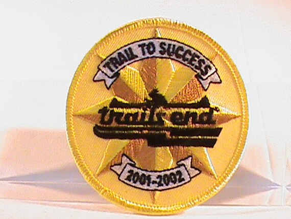 Vintage Trails End 2001-2002 Trails End Trail To Success Patch