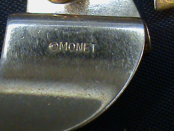3-Vintage Sets MONET Signed Pierced Backed Earrin… - image 5