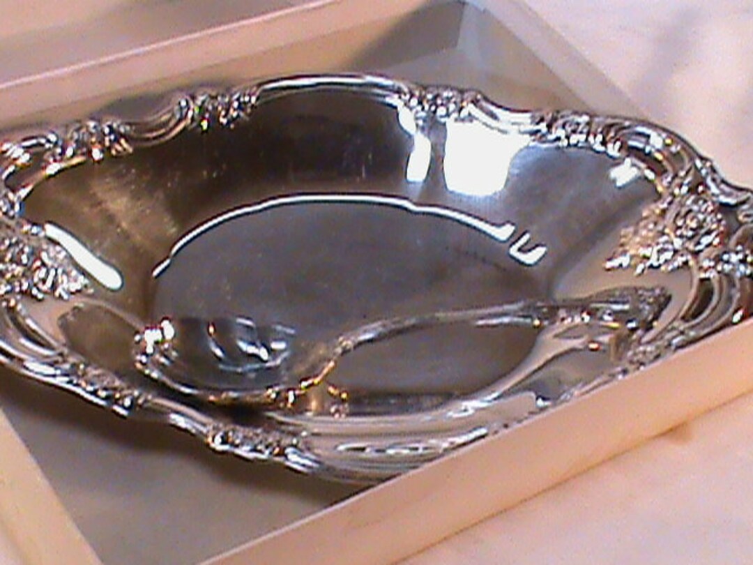 The International Silver Company 2 Piece Party Set the Orleans