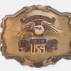 Vintage HARLEY DAVIDSON Made In USA Belt Buckle