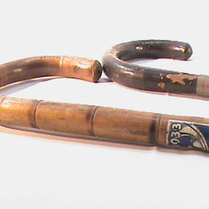 Vintage Walking Cane 1933 Chicago World Fair - Hall of Science, A Century of Progress