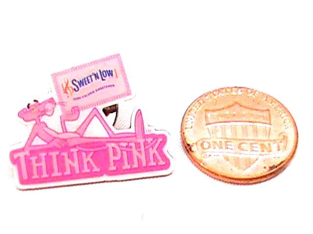 Vintage Think Pink Pink Panther Sweet N Low Lapel Pin - Etsy