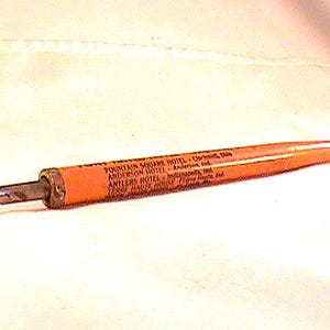 Vintage Fort Hayes Hotel Werbekugelschreiber Mit 331 R. Esterbach Feder