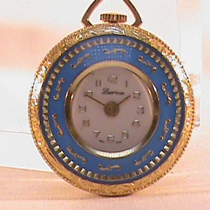 Vintage LUCERNE Women&#39;s Pocket Watch Swiss Made For Repair Or Parts