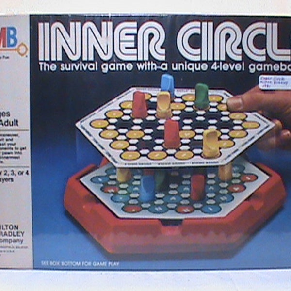 Vintage 1981 MILTON BRADLEY Inner Circle Board Game 4111