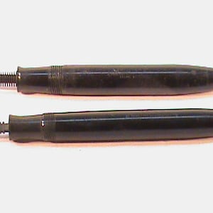 2-Vintage Black Fountain Pens PARCO And SHEAFFER