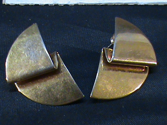 3-Vintage Sets MONET Signed Pierced Backed Earrin… - image 3