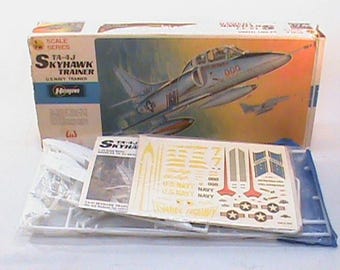 Maquette D'Avion TA-4J Skyhawk Trainer Hasegawa - Échelle 1:72, Fabriquée Au Japon