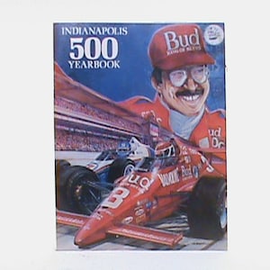 Vintage 1986 Indianapolis 500 Yearbook HUNGNESS