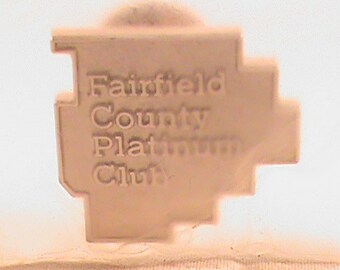 Vintage Fairfield County Ohio 4-H Platinum Club Lapel Pin