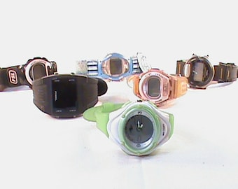 6-Vintage Refurbished FSL Unisex Sports Watches By Fossil